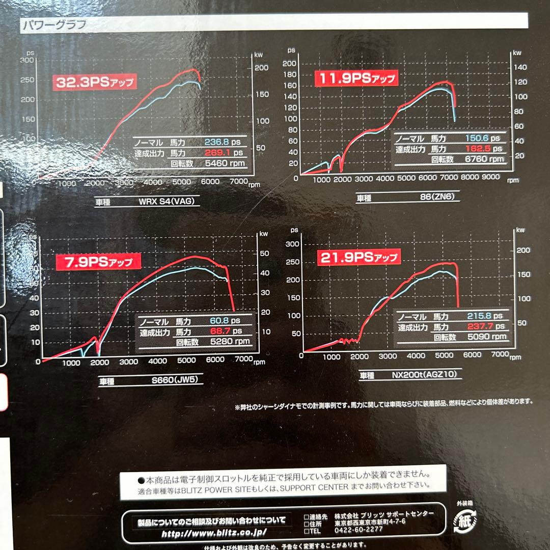BLITZ スロットルコントローラー パワスロ BPT31 スバル フォレスター