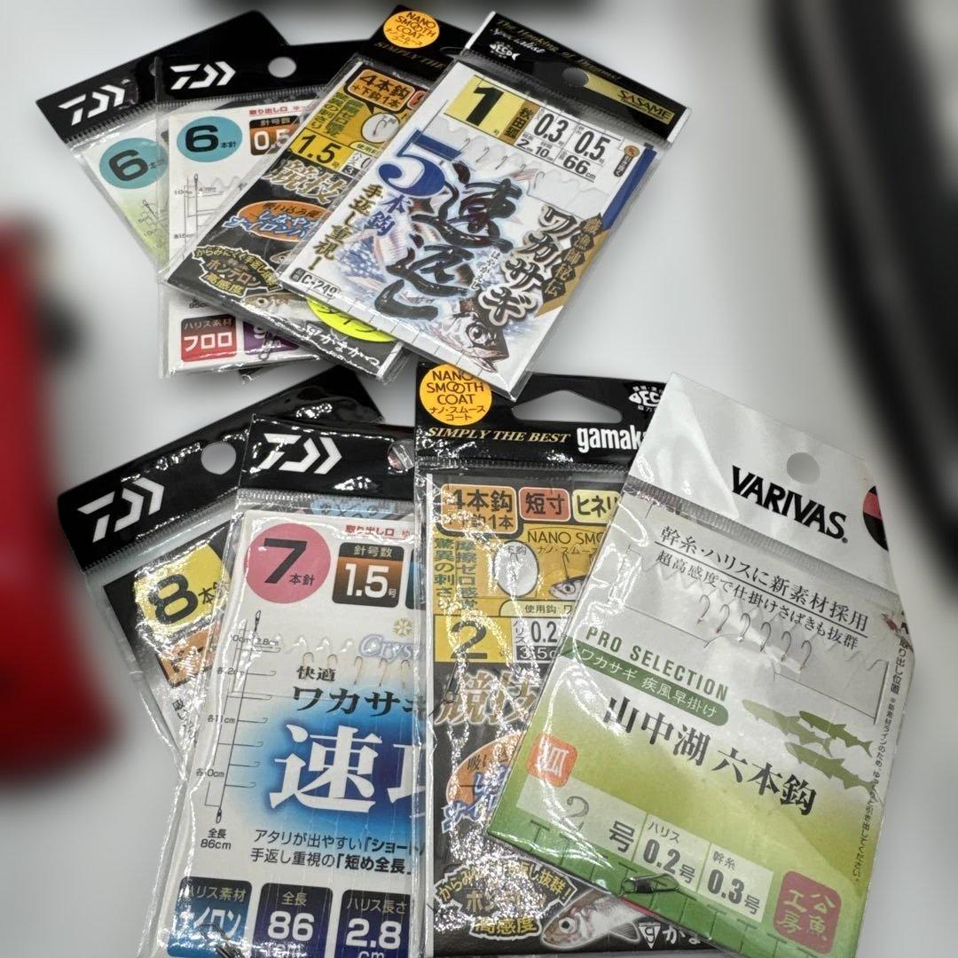 【美品】ワカサギ釣り用 電動リール 穂先 仕掛け まとめ売り セット