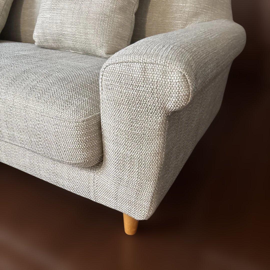 【発送は4/6以降】unico BOERUM ボアラム ソファー　2.5シーター