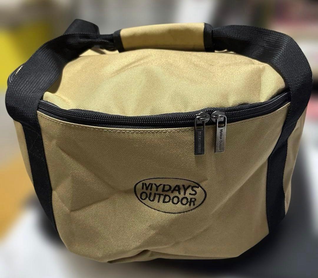 LODGE★ダッチオーブン脚付き／12インチ★シーズニング完了‼️収納ケース付き‼️