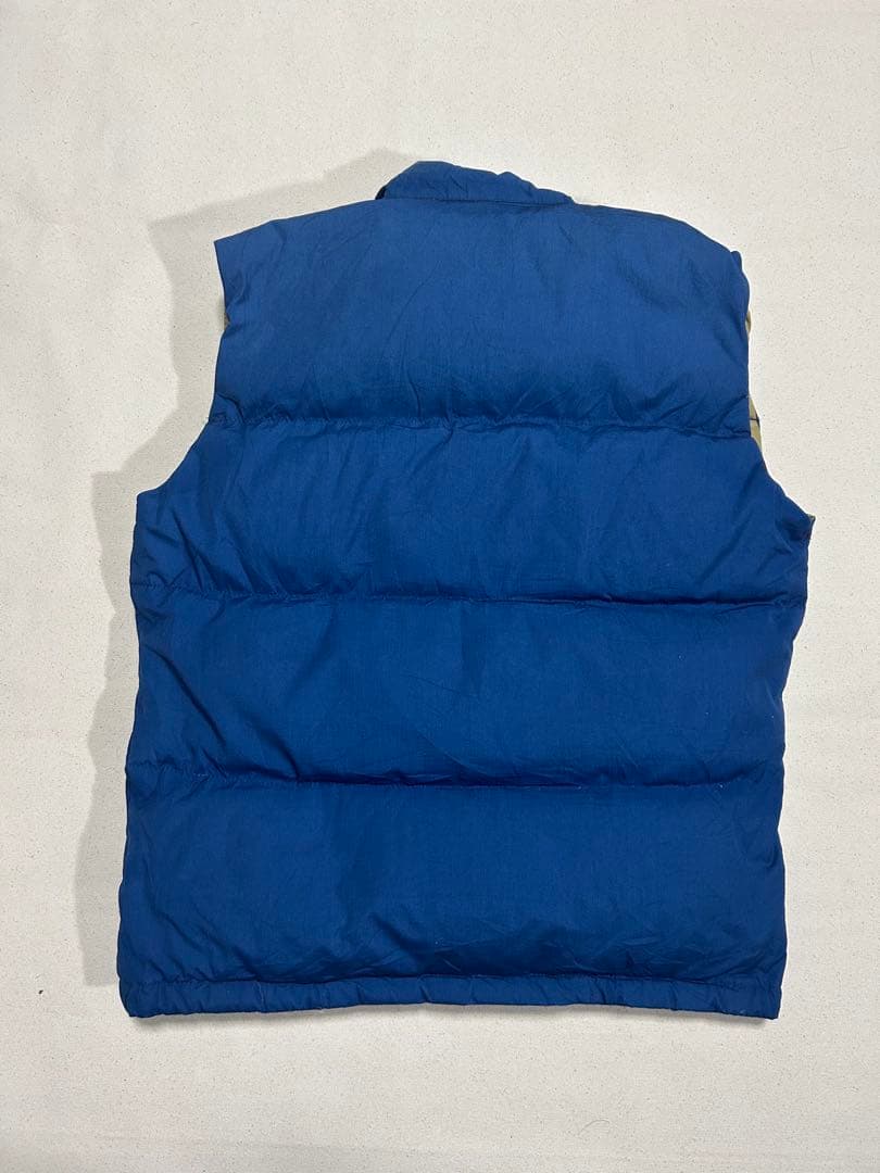 70s 茶タグ　ノースフェイス　ダウンベスト　USA製