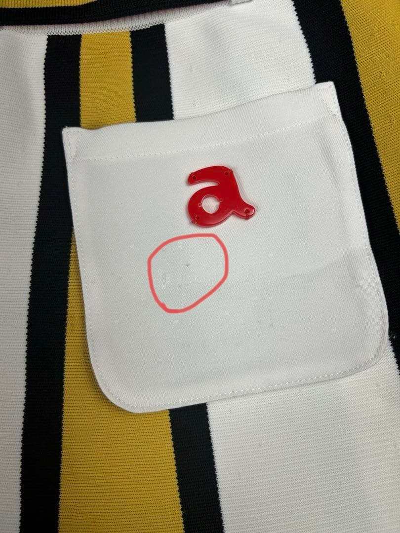 archivio（アルチビオ） ストライプ柄 スカート イエロー×ホワイト 36