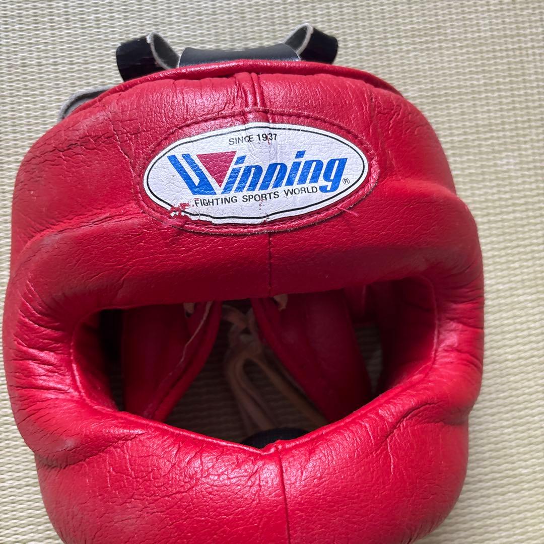 Winning ヘッドギア レッド