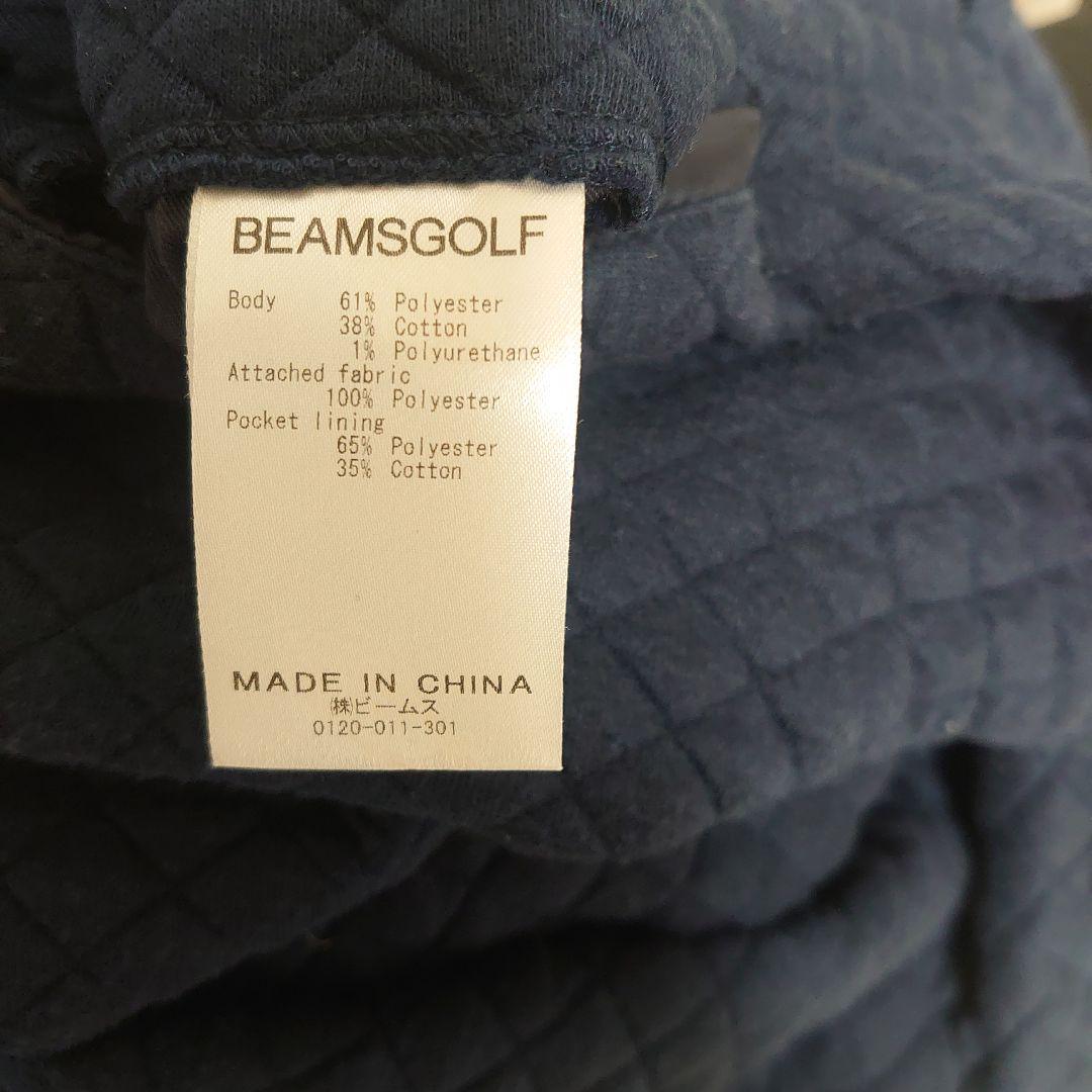 BEAMS GOLF ビームスゴルフ　ネイビー キルティングパンツ メンズウェア