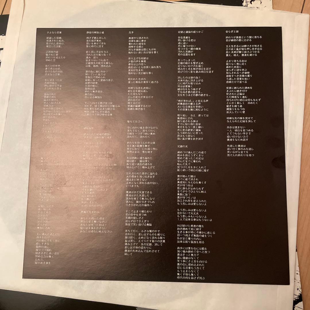 envy /君の靴と未来　オリジナル盤レコード