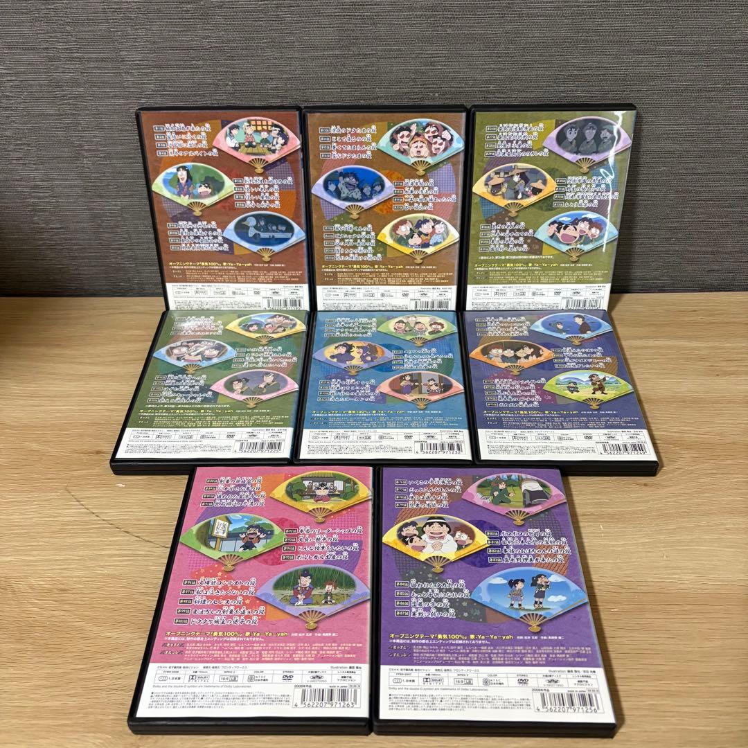 【新品ケース】忍たま乱太郎　第16シリーズ　全8巻セット　レンタル落ち