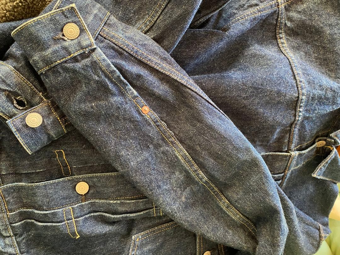 Orslow オアスロウ 1st ファースト Tバック デニムジャケット 4XL