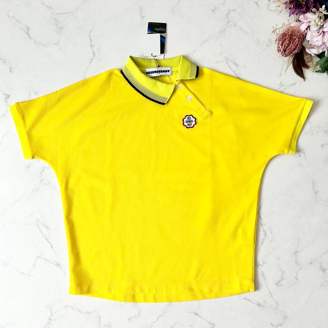 【新品タグ付】DECEMBERMAY ディセンバーメイ 変形襟ポロシャツ