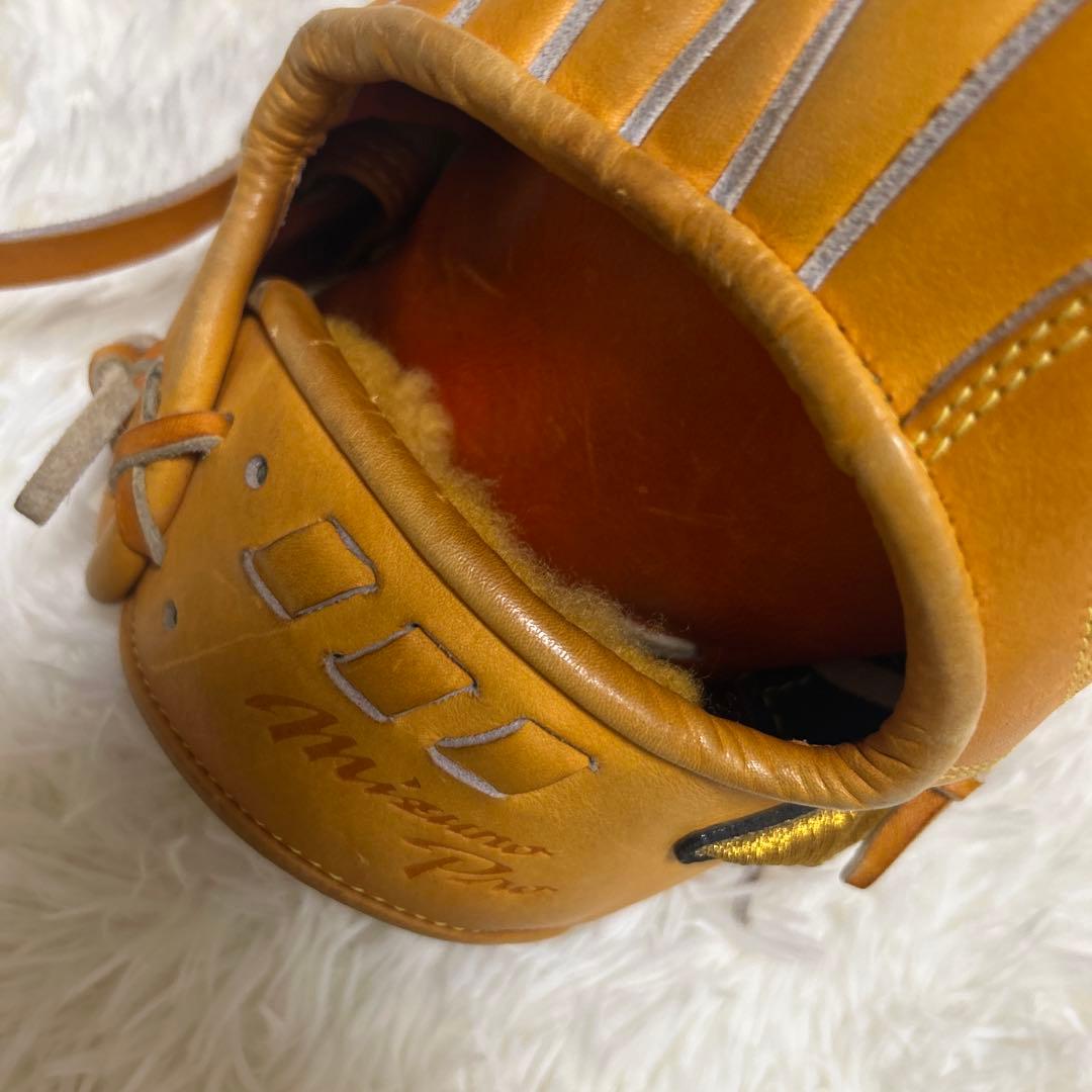 【美品】ミズノプロ　硬式用　外野手用　グラブ　グローブ　　5DNA