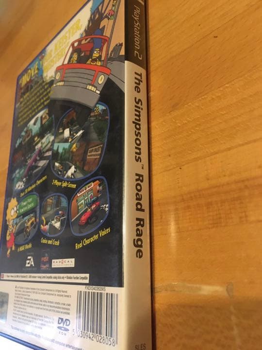 海外購入 シンプソンズ PS2 ROAD RAGE
