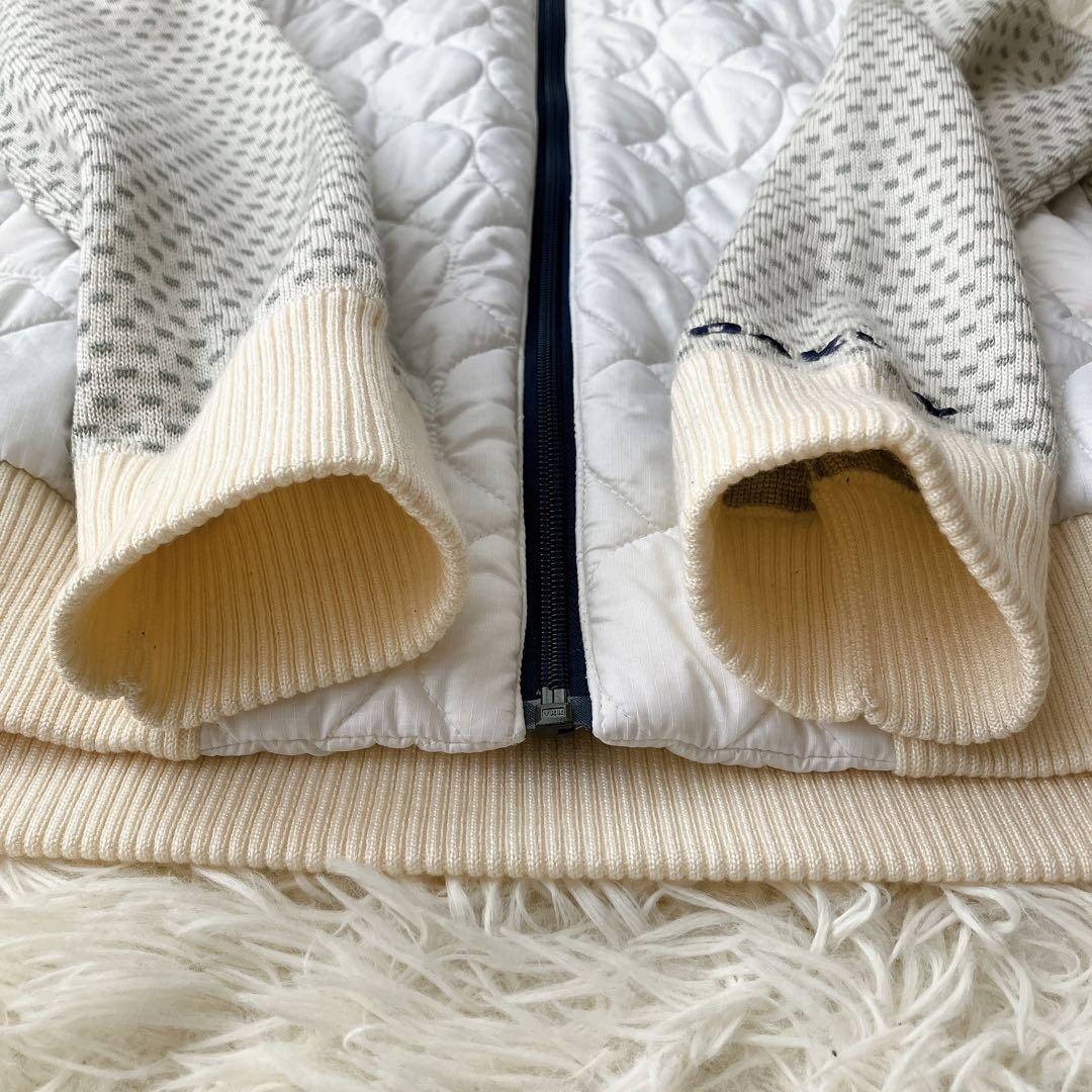 極美品✨オークリー キルティング リブニット セーター ジャケット L ゴルフ