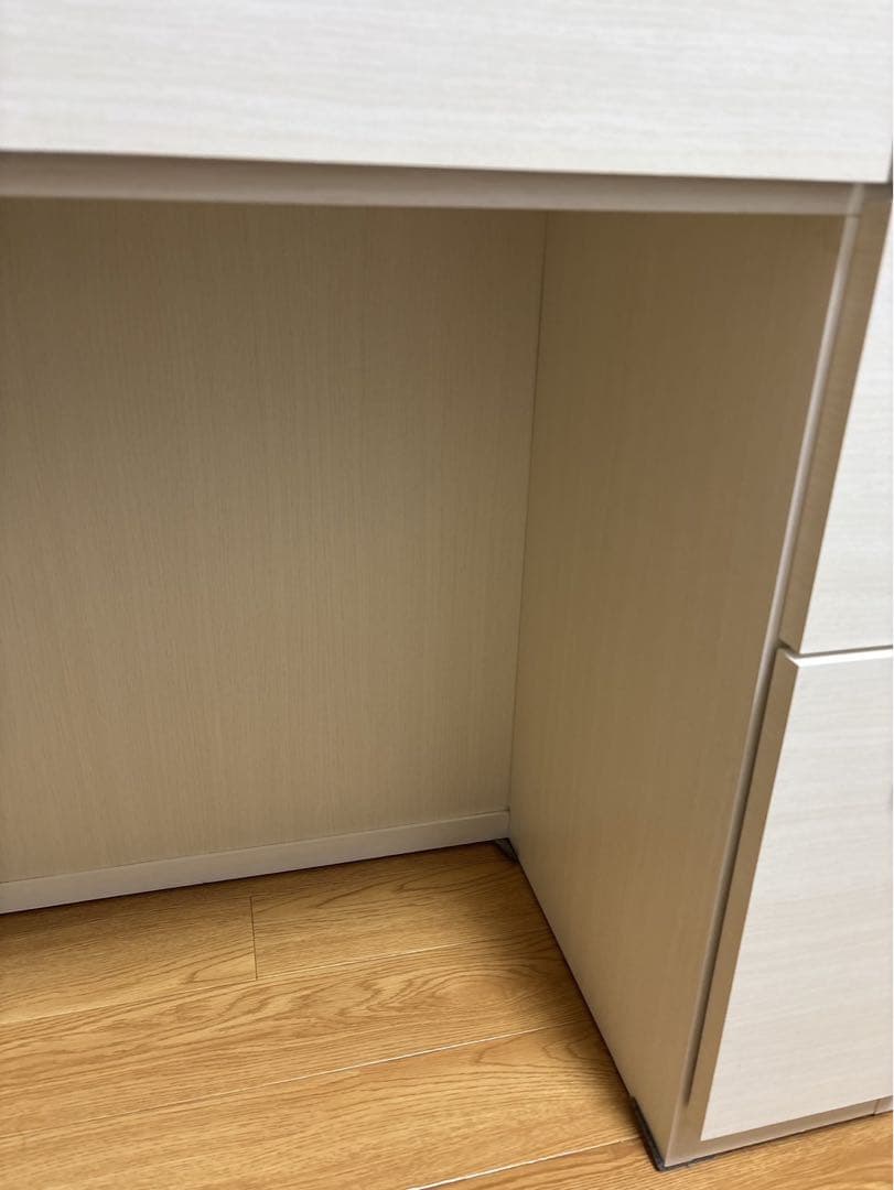 【送料込み】ニトリ　三面鏡ドレッサー (DR-007 WW) ホワイト　白