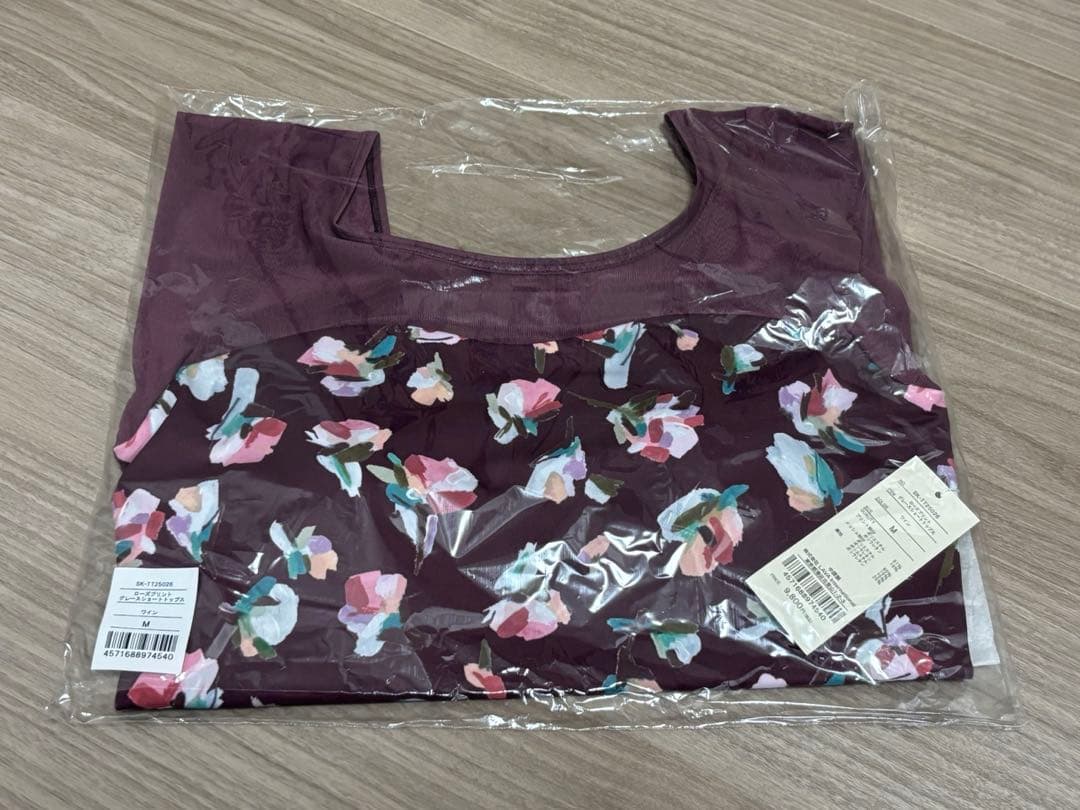 【新品】【SUKALA】 ローズプリントグレースショートトップス