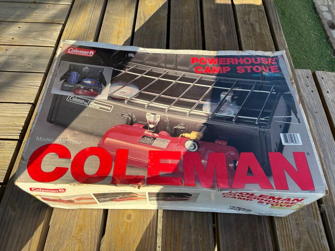【未使用】Coleman ツーバーナコンロ 413H499J
