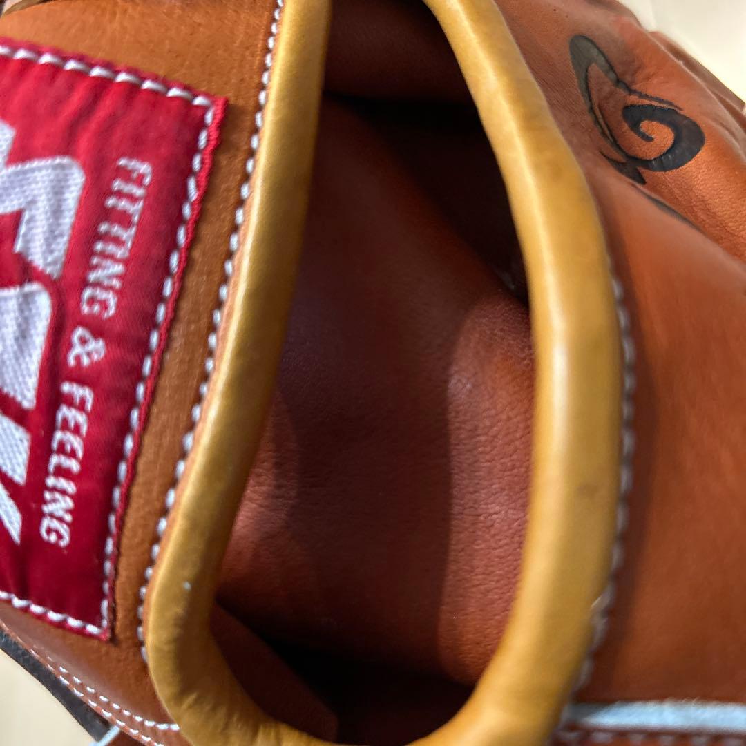 く*ろ様 SSK One Point 軟式グローブ ブラウン