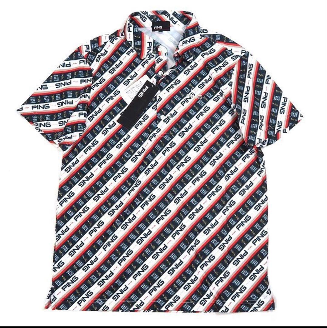 ★値下げ★ 新品 PINGゴルフウエア セットアップ レッド L