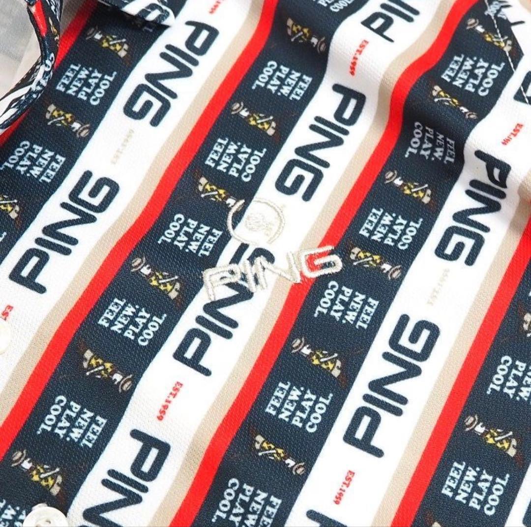 ★値下げ★ 新品 PINGゴルフウエア セットアップ レッド L