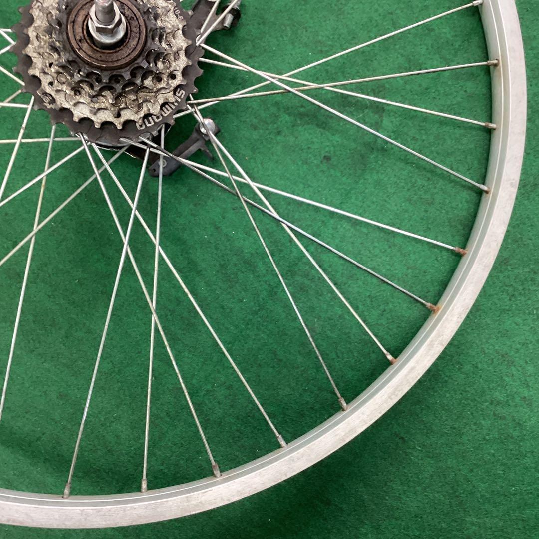 アルミリム　後輪　26x1.75 外装6段 リア　26インチ　ローラーブレーキ