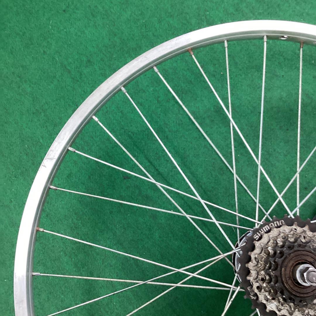 アルミリム　後輪　26x1.75 外装6段 リア　26インチ　ローラーブレーキ