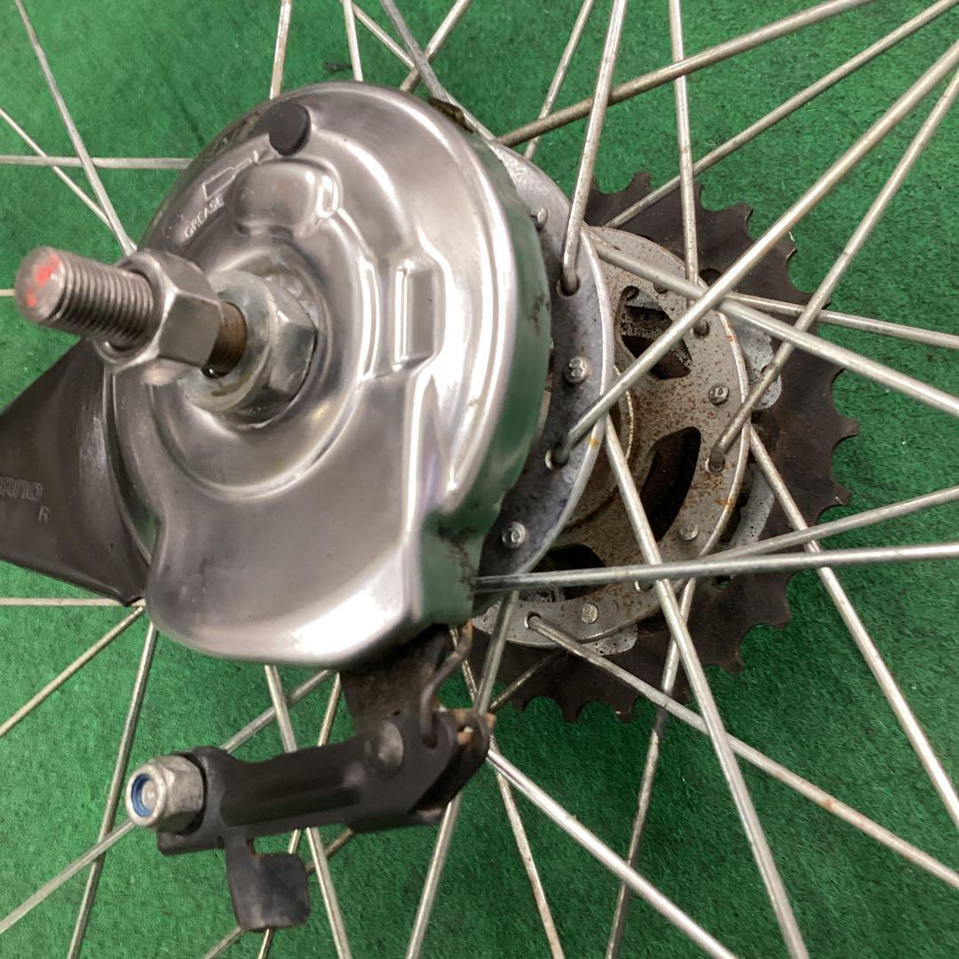 アルミリム　後輪　26x1.75 外装6段 リア　26インチ　ローラーブレーキ