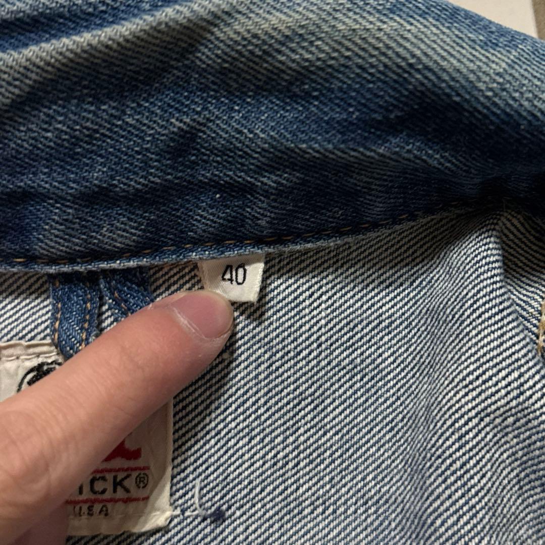 60's マーベリック 24MJ デニムジャケット 白タグ ヴィンテージ 40