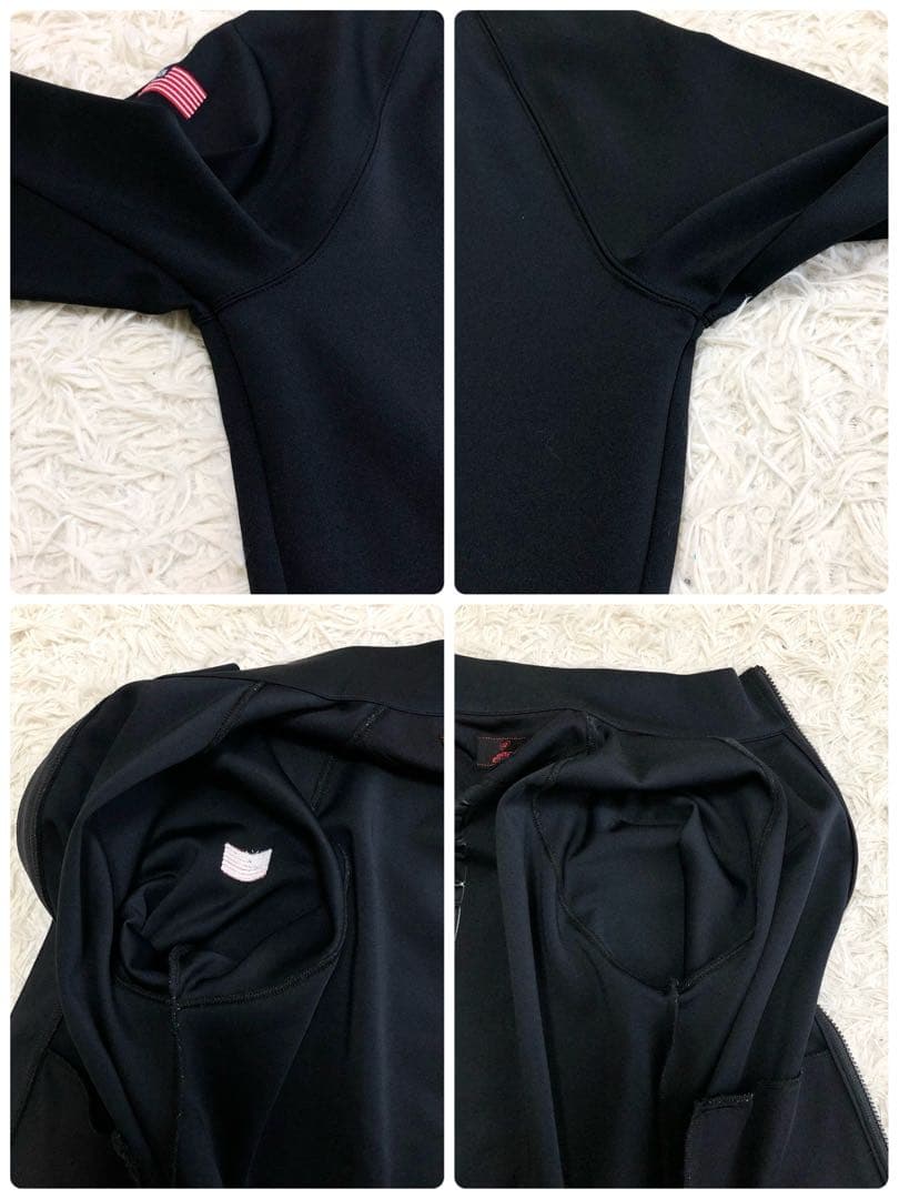 【極美品】 BRIEFING GOLF 3D ロゴ トラックジャケット ブラック