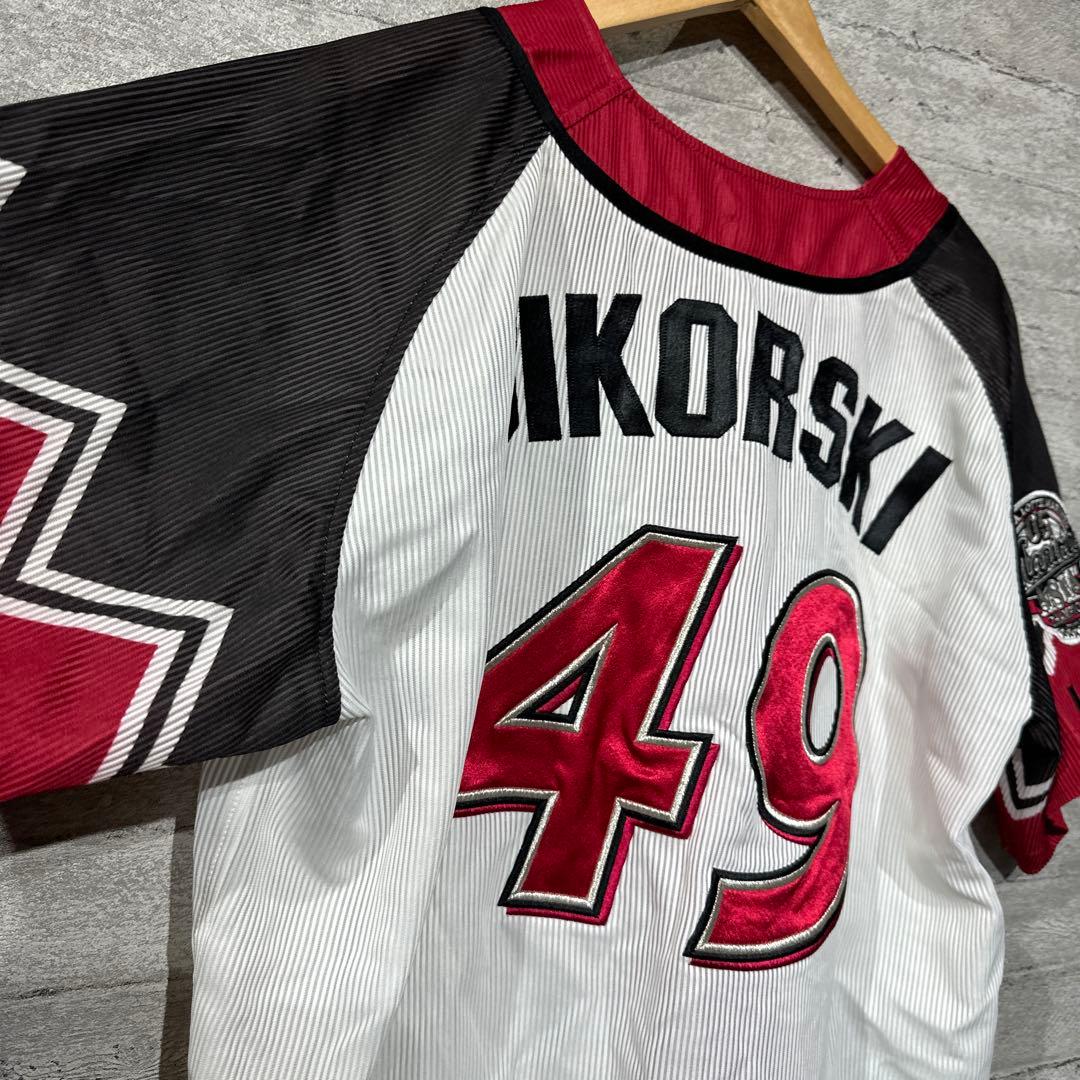 O*様 【デザント】千葉ロッテユニフォーム　シコースキー　サイズフリー