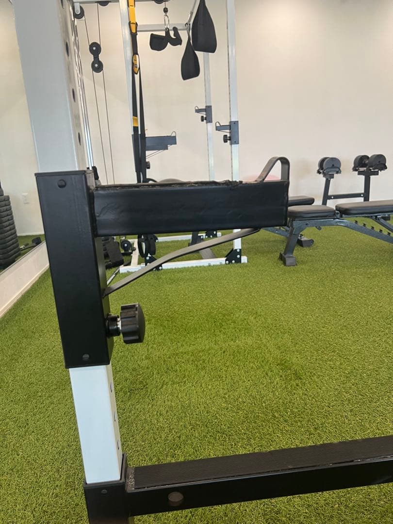 パワーラック ディップスバー付き調整可能フック付き