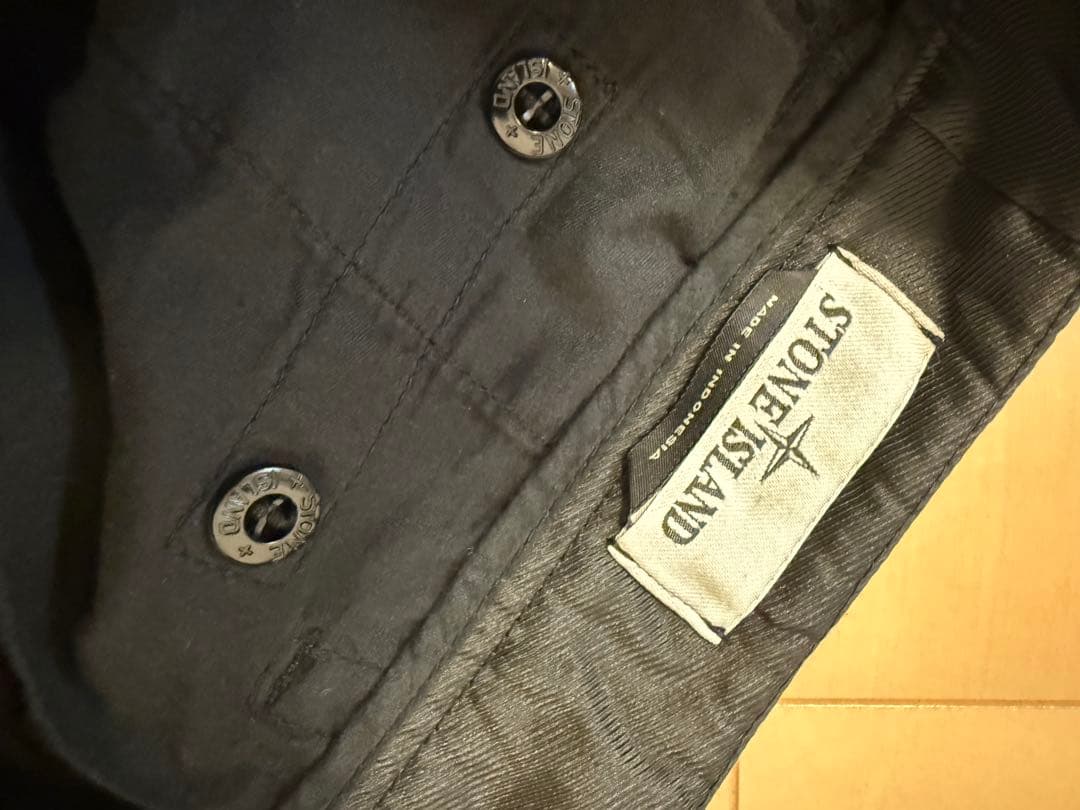 Stone  ブラックカーゴパンツ ストーンアイランド