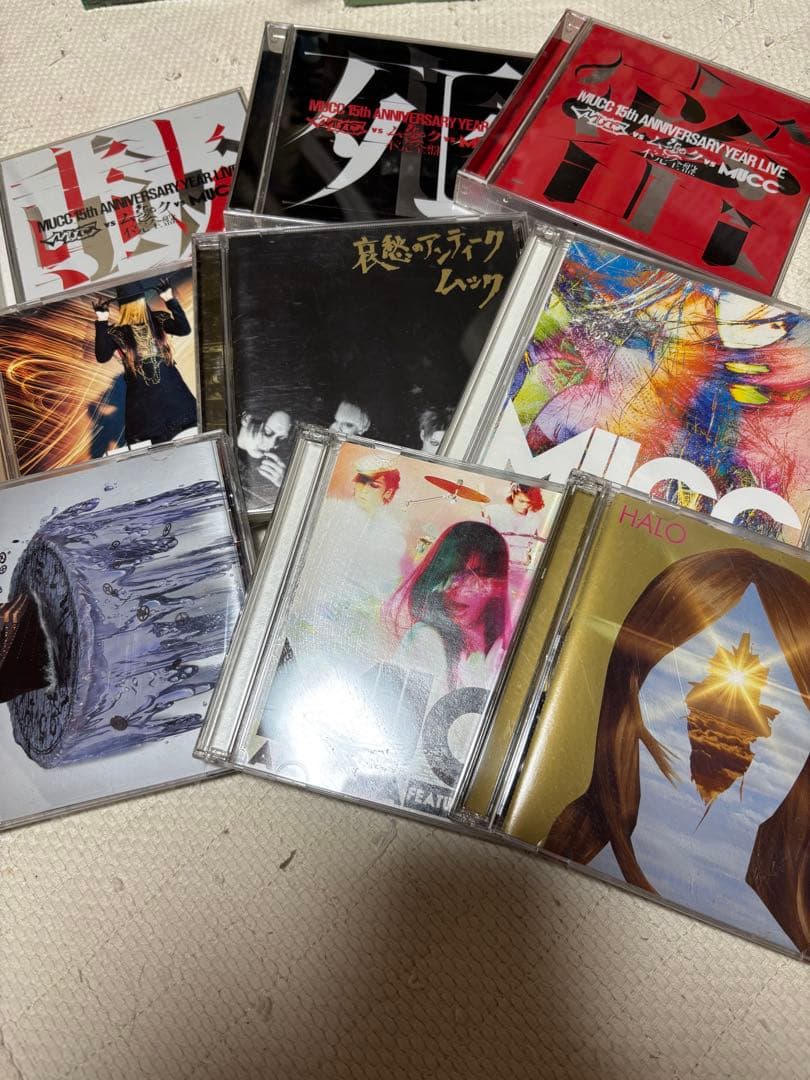 MUCC 複数のCD セット