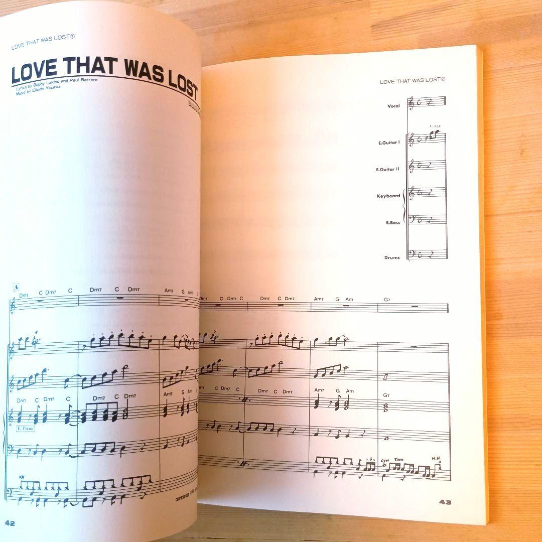 ☆★昭和初版】矢沢永吉 Band Score ［YAZAWA］ バンドスコア