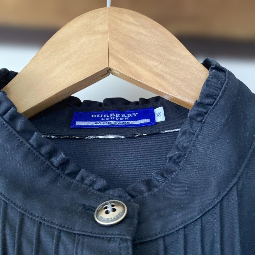 BURBERRY BLUE LABEL シャツワンピース ブラック 38