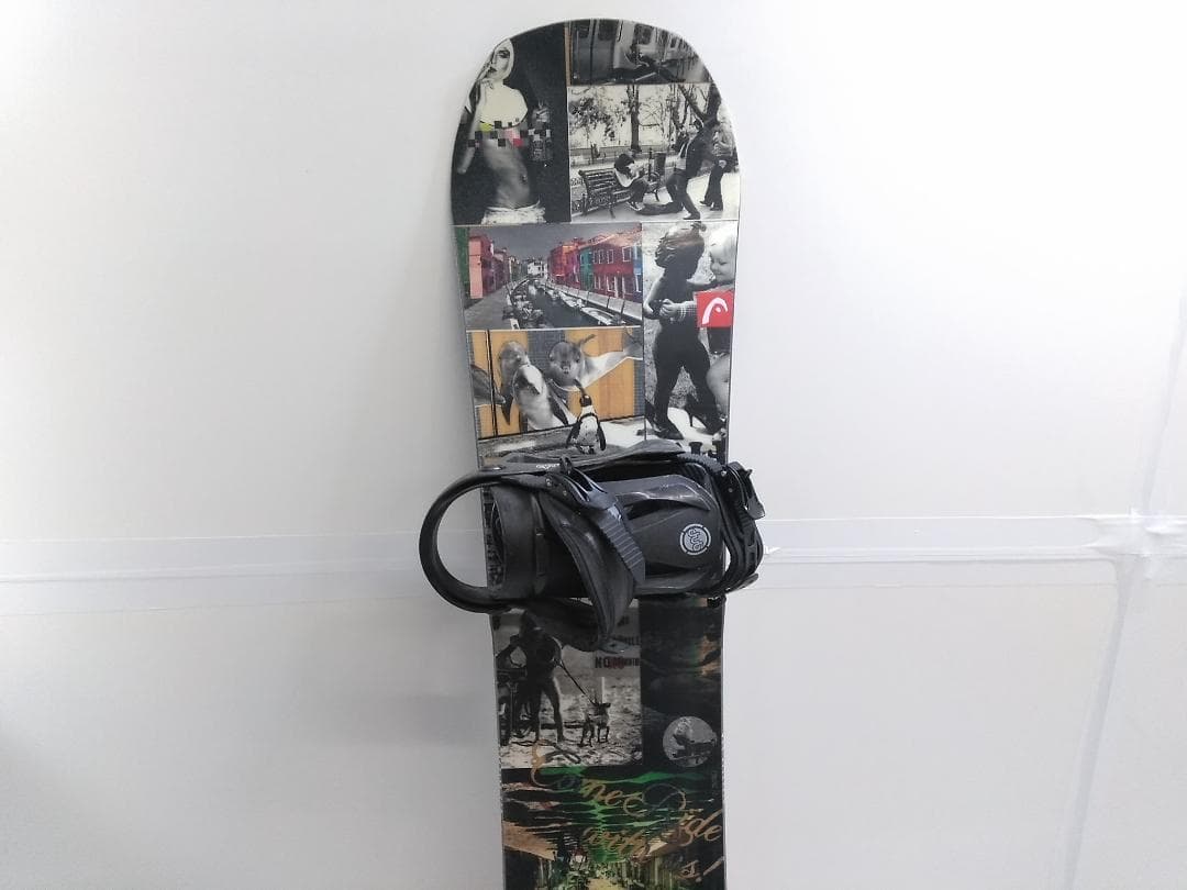 HEAD HI FIVE 156cm ビンMLサイズ メンズスノーボードセット◇