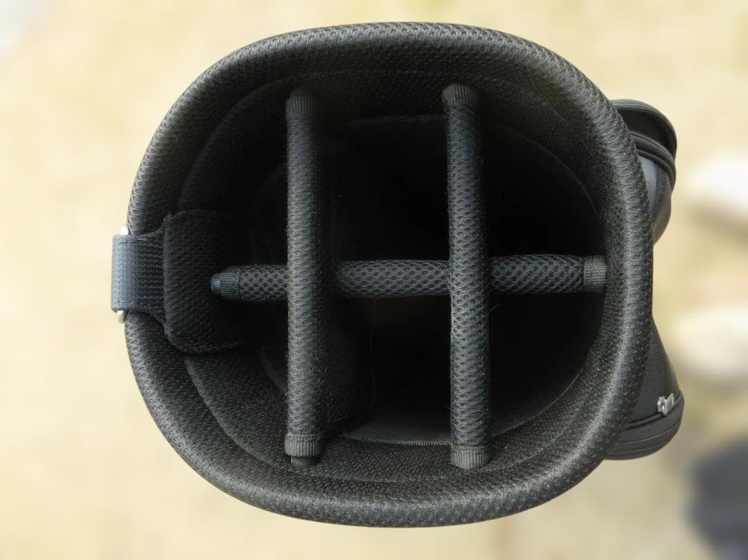 Wilson ゴルフキャディバッグ ブラック/レッド