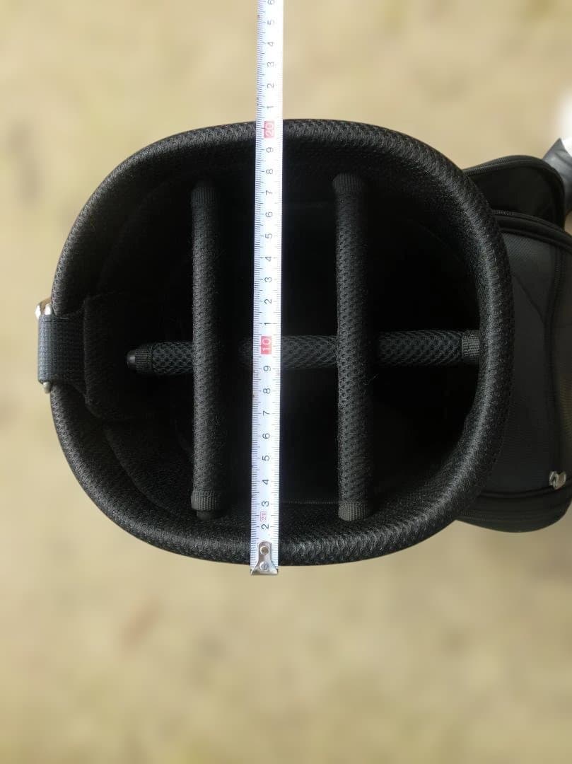 Wilson ゴルフキャディバッグ ブラック/レッド