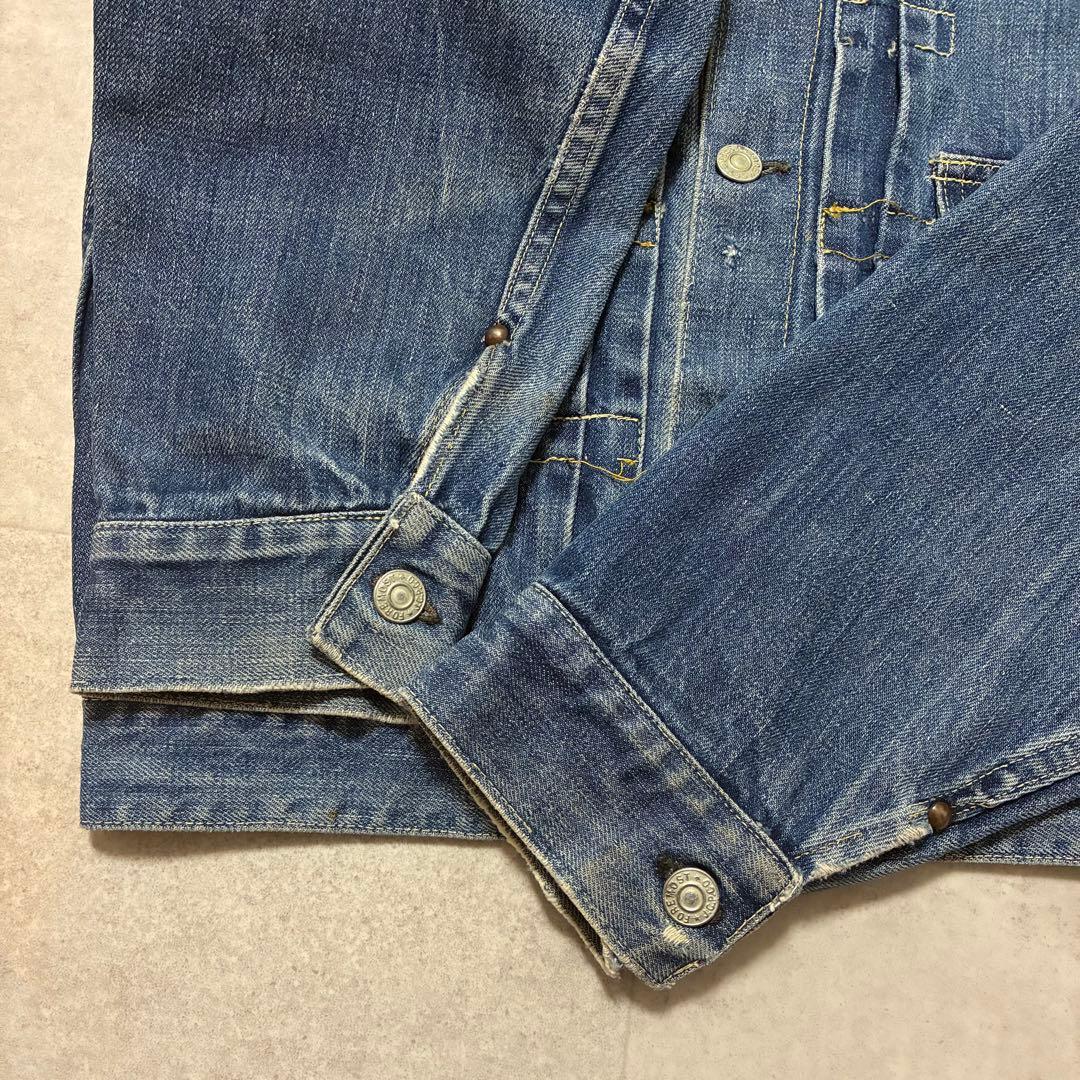 50s Foremost 1st デニムジャケット 掛けボタン