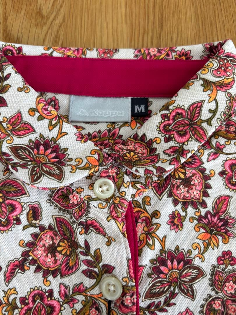 【50%OFF・新品未使用】Kappa 花柄 半袖シャツ 新作