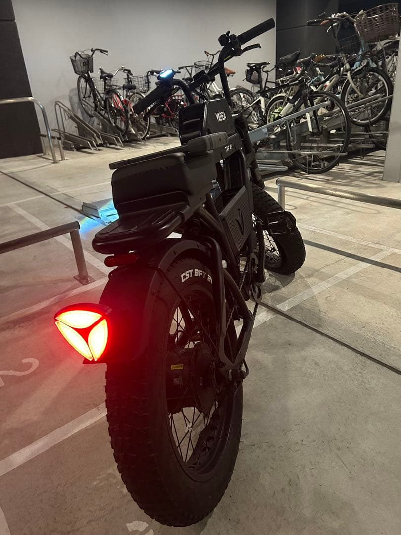 【30万円→16万】走行133km YADEA 電動アシスト｜ABUSロック付