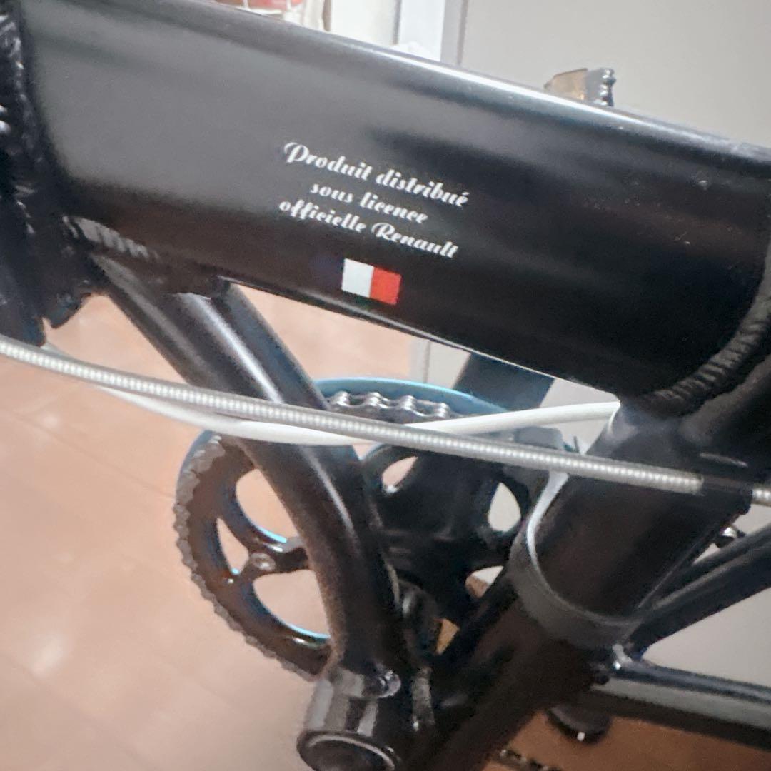 【美品】ルノー LIGHT10 折りたたみ自転車 20インチ ブラック
