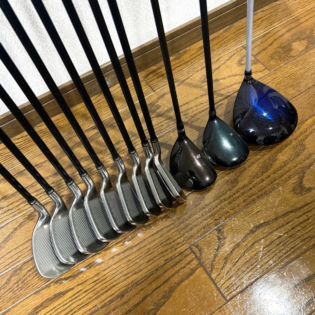 ゼクシオ＆ツアーステージ　男性用ゴルフクラブ　易しい12本セット
