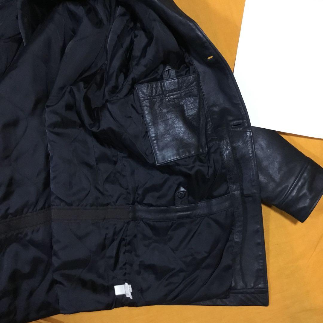 古いGAPのハーフコート　牛革