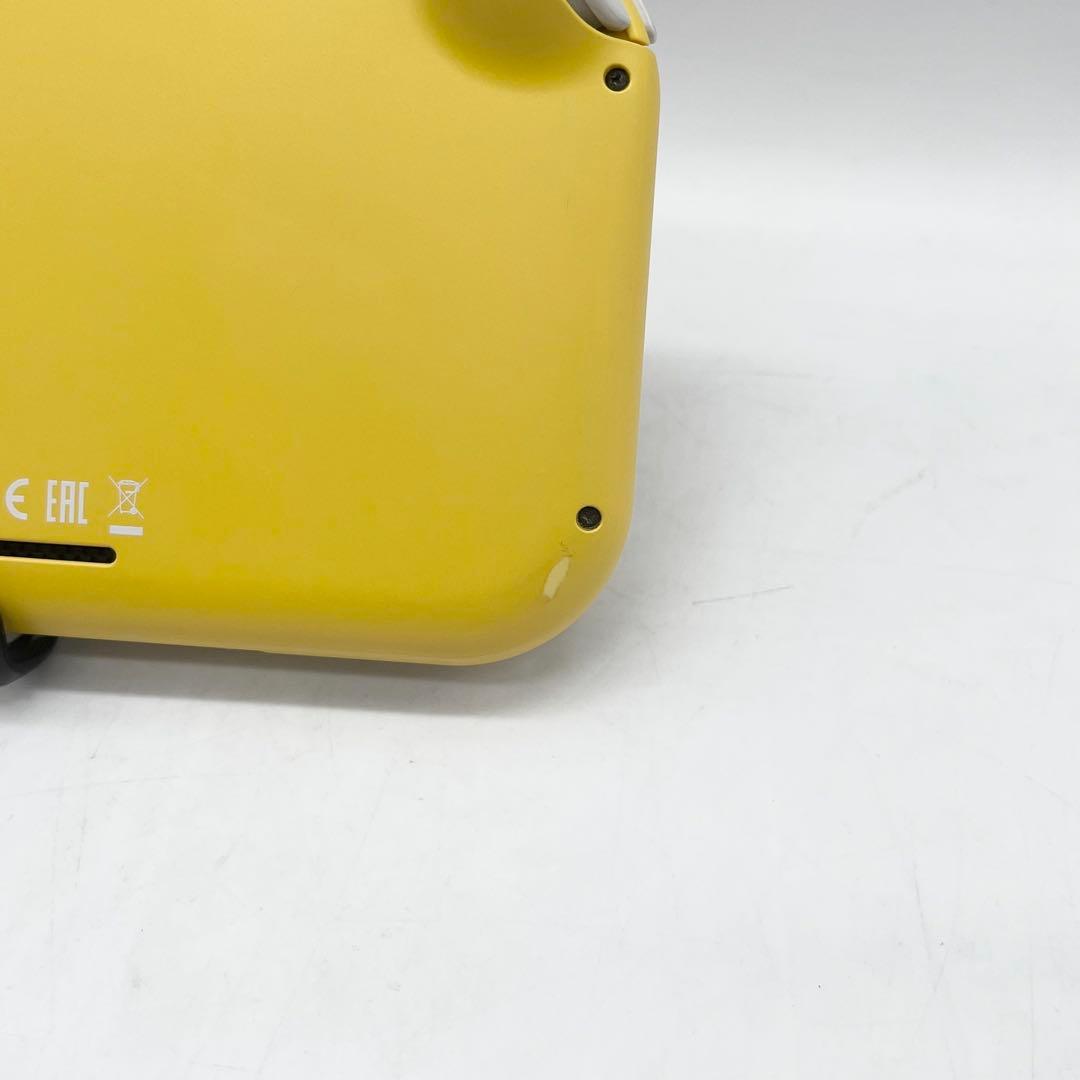 【液晶美品】Switch Lite スイッチライトイエロー 本体 動作品