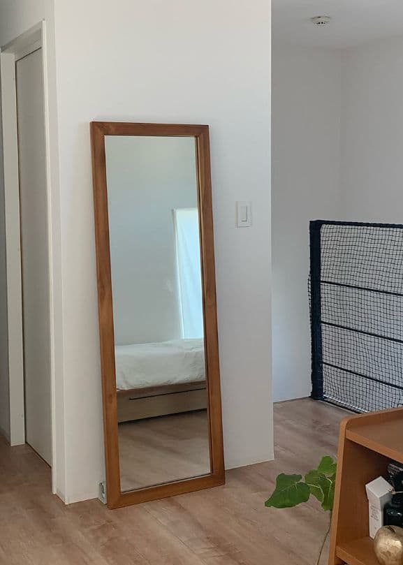 ◆Saw a◆ウニコunico★大型スタンドミラー 木製フレーム シンプル