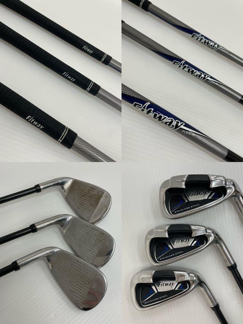 knlife113-0201 Fitway ゴルフクラブセット 10本