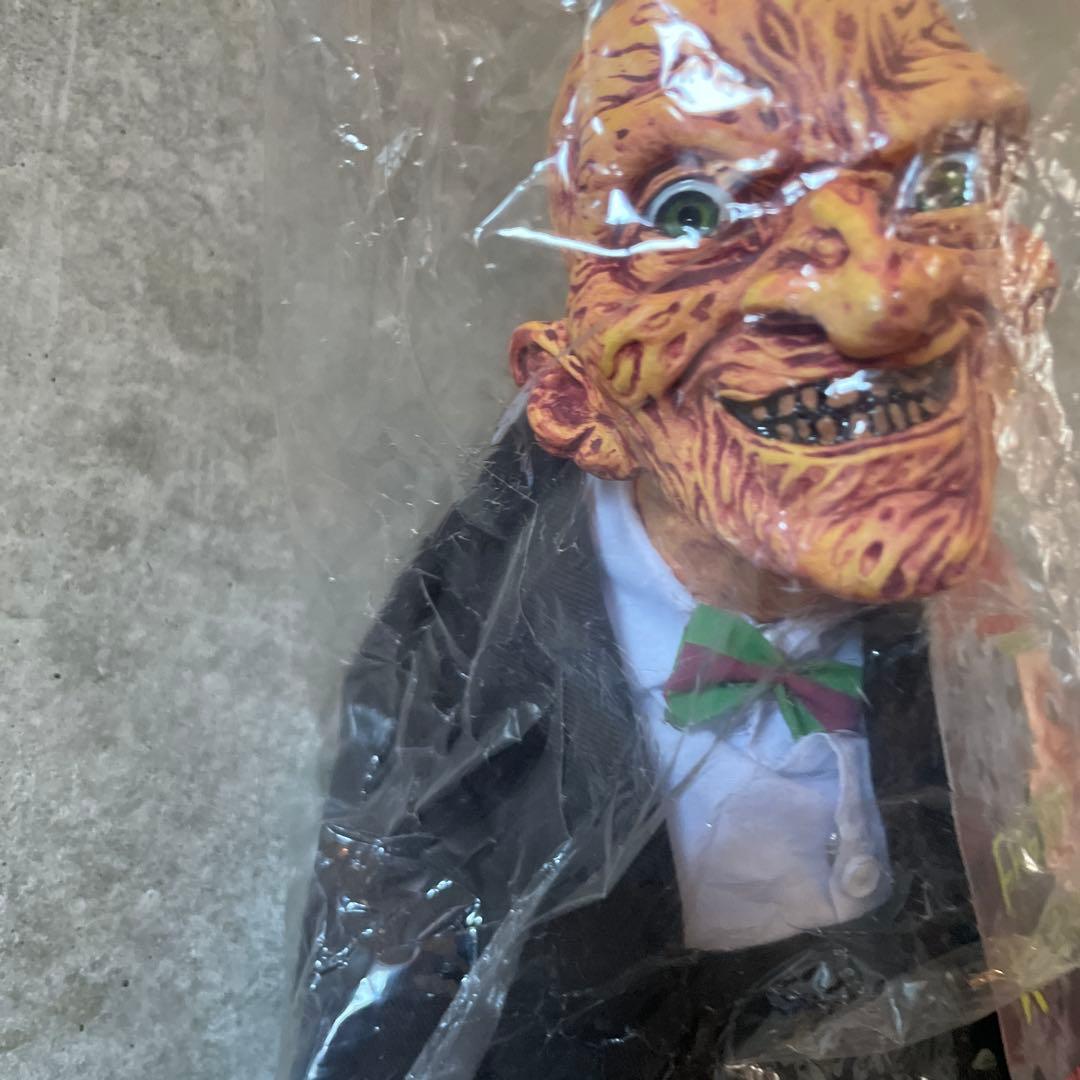 未使用メズコエルム街の悪夢フレディ人形パペットホラーハロウィン