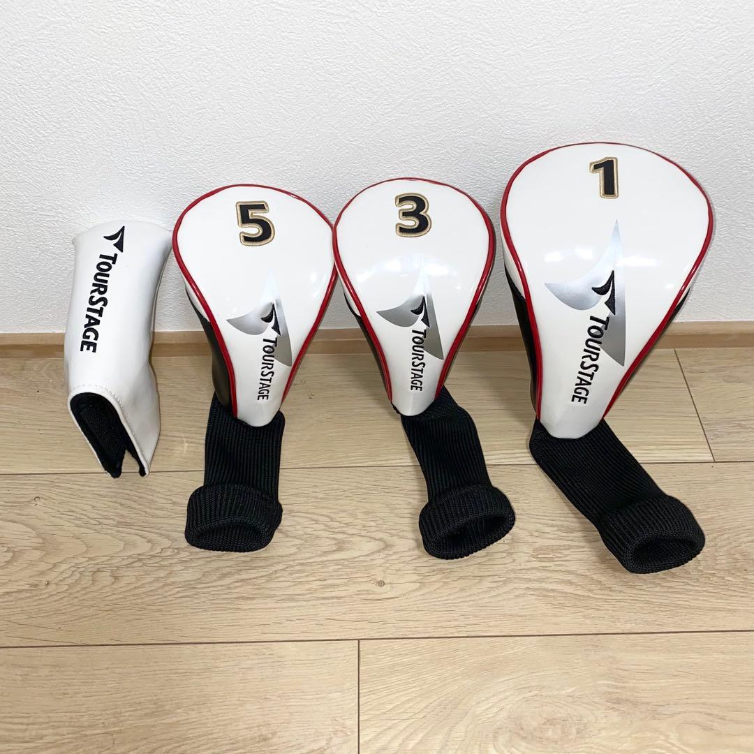 TOURSTAGEゴルフクラブ フルセット☆初心者メンズ右利きキャディバッグ付R