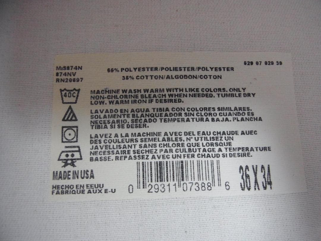 90's USA製 Dickies ディッキーズ 874 ワーク パンツ W36