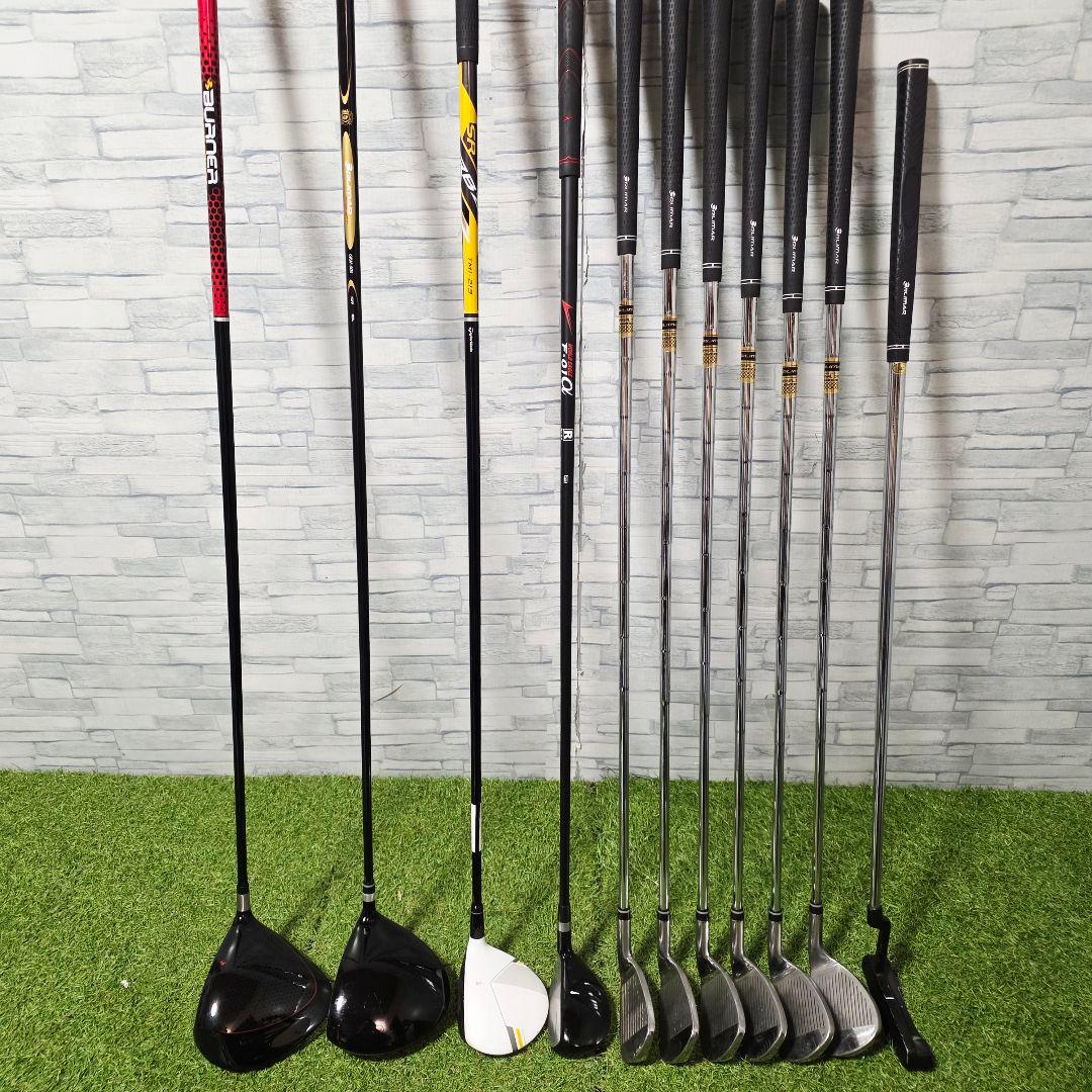左 レフティ テーラーメイド × オリマー ゴルフクラブ メンズ セット