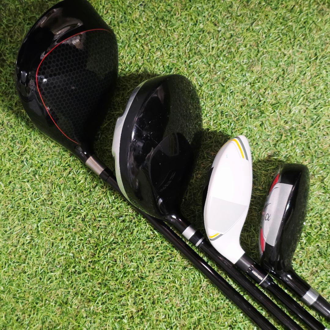 左 レフティ テーラーメイド × オリマー ゴルフクラブ メンズ セット