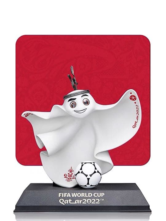 【正規品　未開封】ワールドカップマスコットla'eeb 公式3Dフィギュア